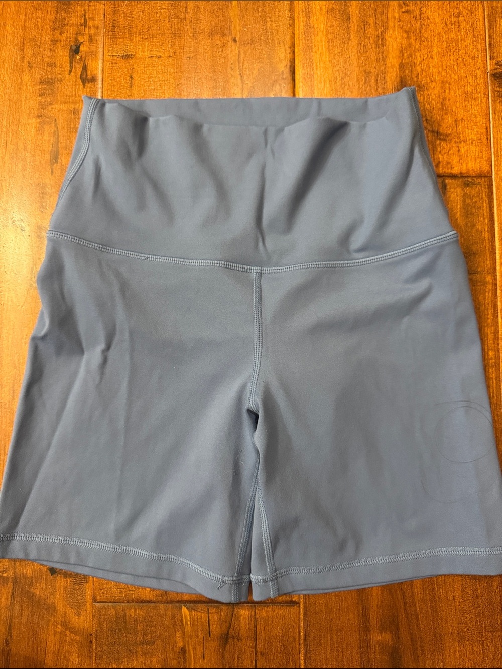 SET Active High-Waist Bike Shorts in Slate Blue